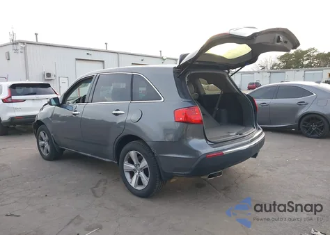 2011 Acura Mdx Technology Package z USA, uszkodzony, nr VIN 2HNYD2H47BH540335
